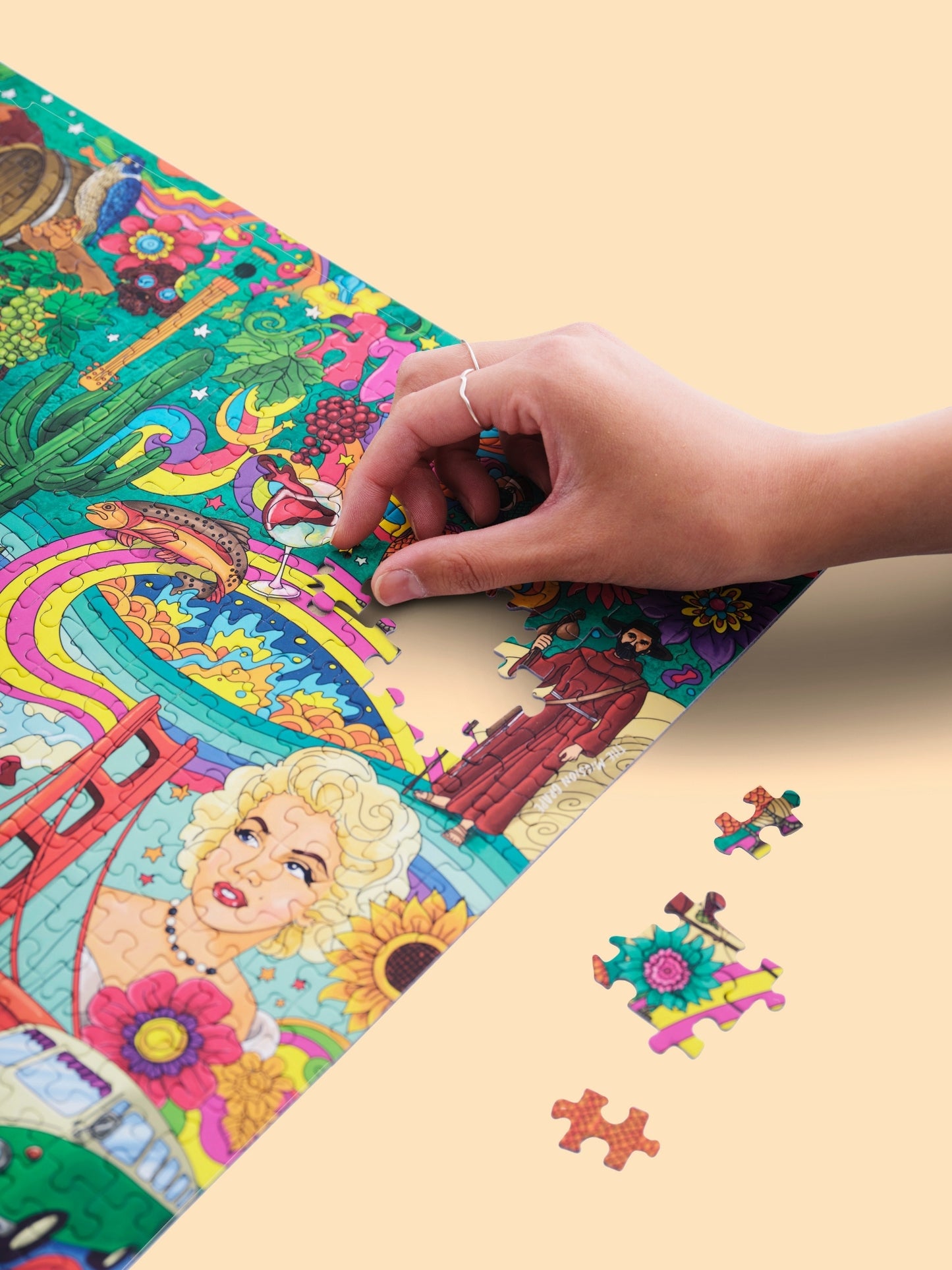 California Wine Puzzle - Whisky Grail