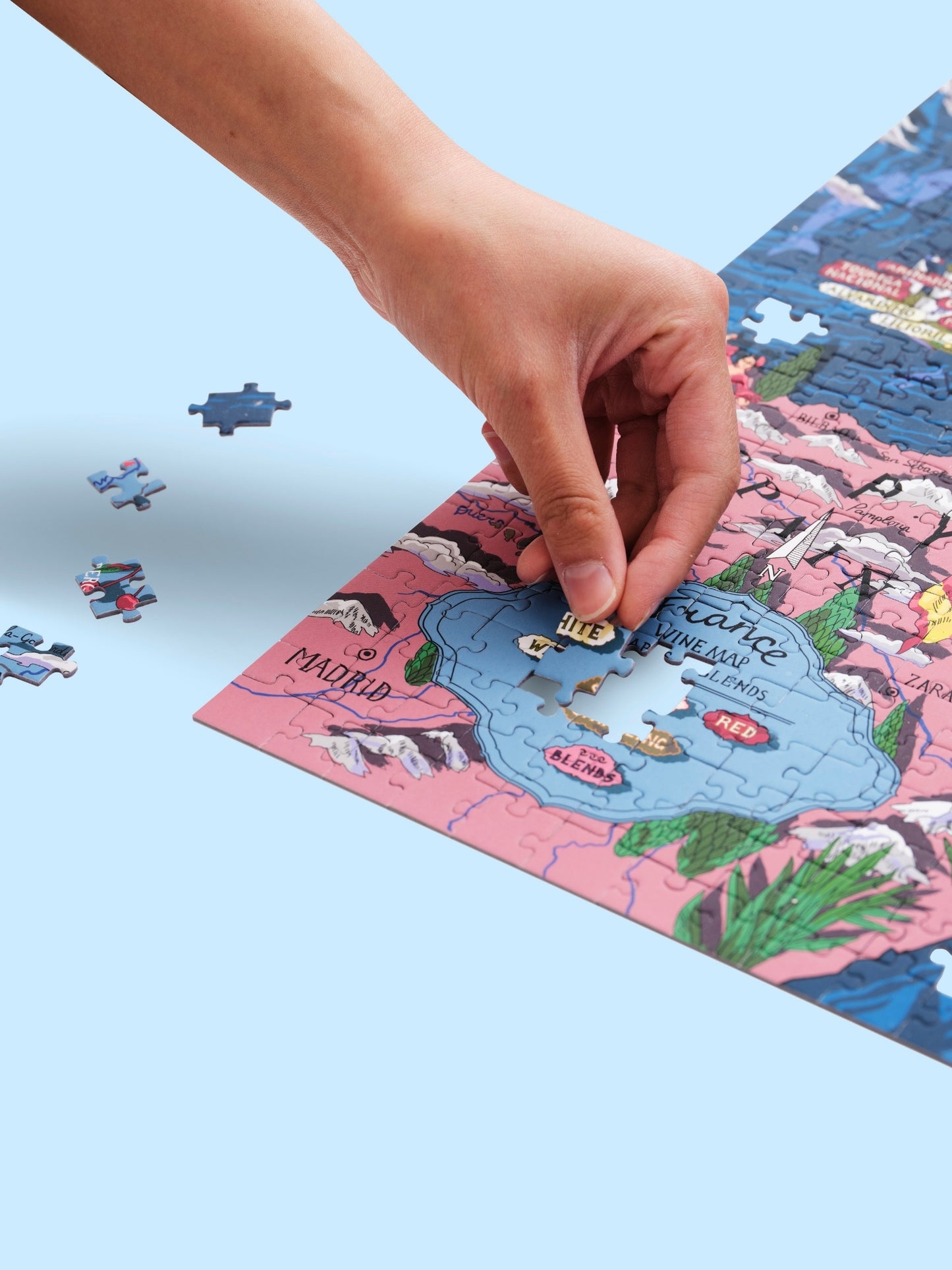 France Wine Puzzle - Whisky Grail