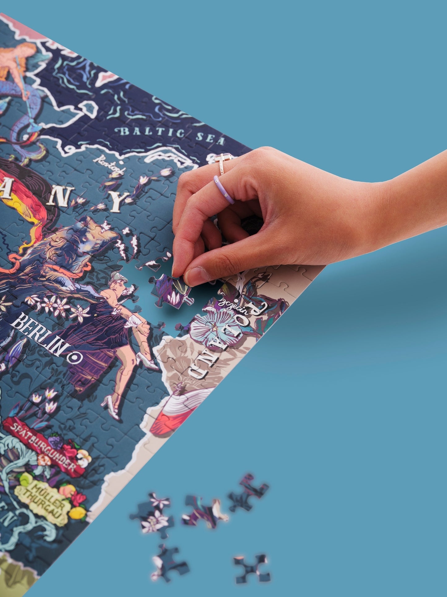 Germany Wine Puzzle - Whisky Grail