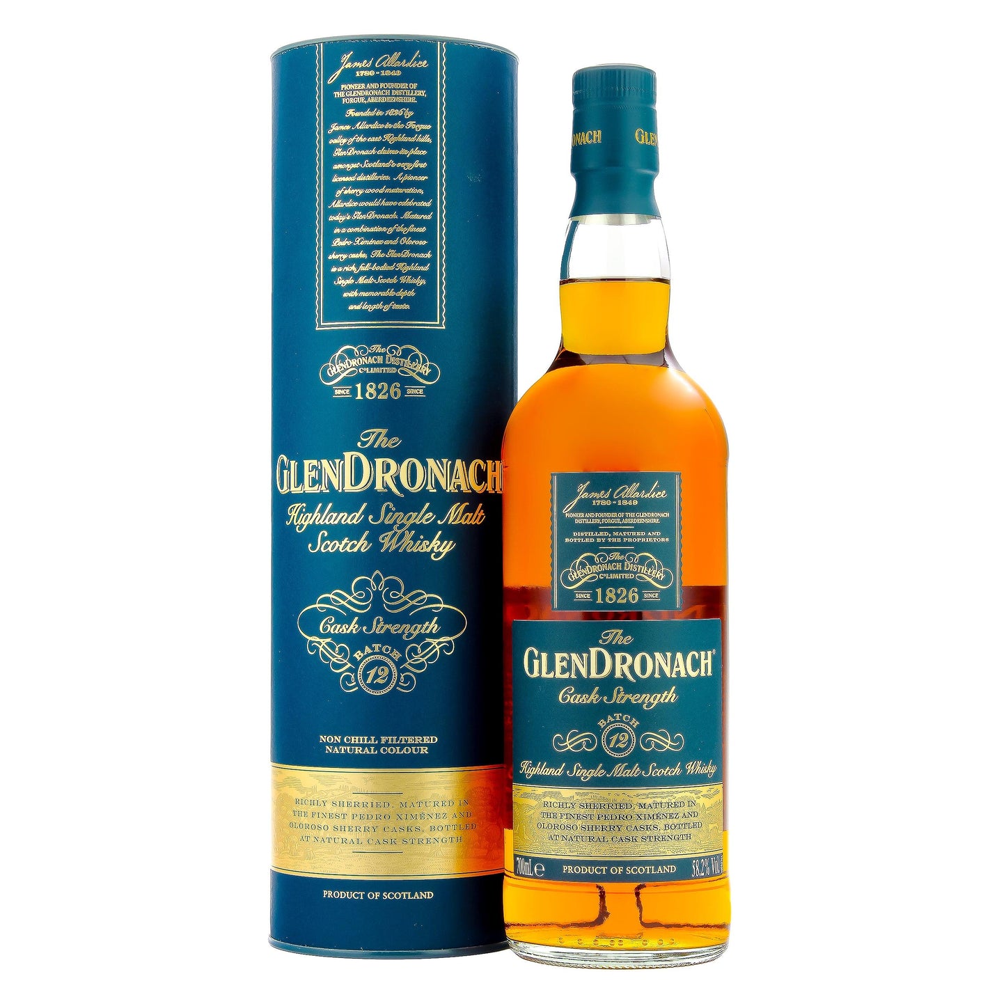Glendronach Cask Strength Batch 12 - Whisky Grail