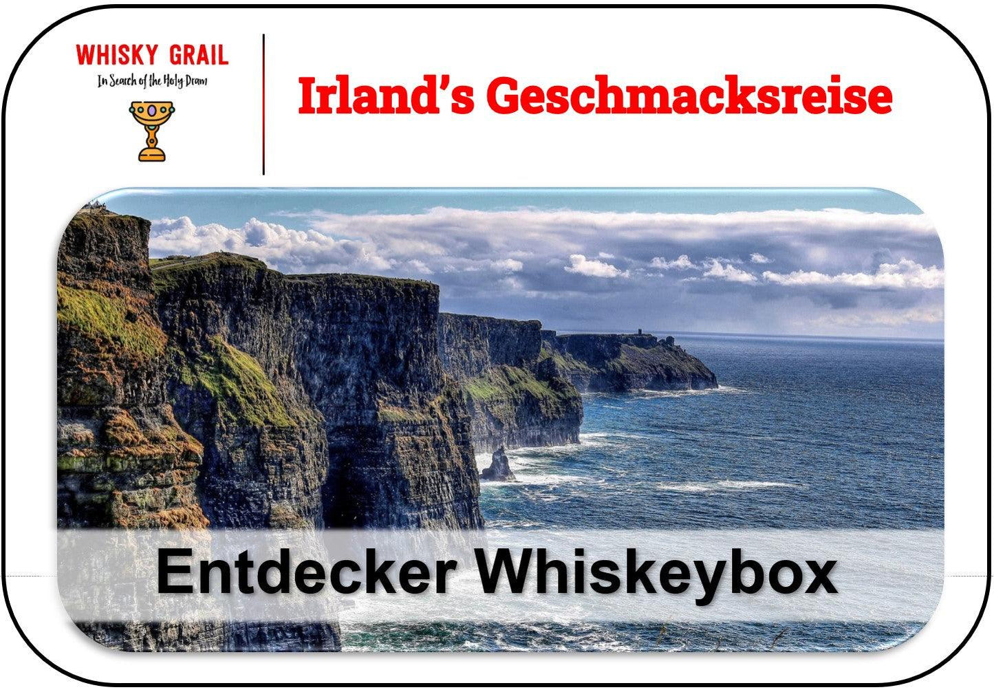 Irland's Geschmacksreise - Entdecker Whiskeybox - Whisky Grail