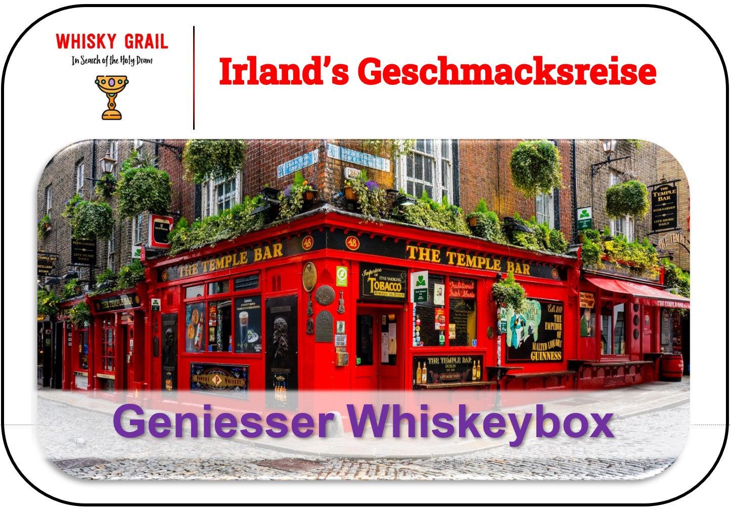 Irland's Geschmacksreise - Geniesser Whiskeybox - Whisky Grail