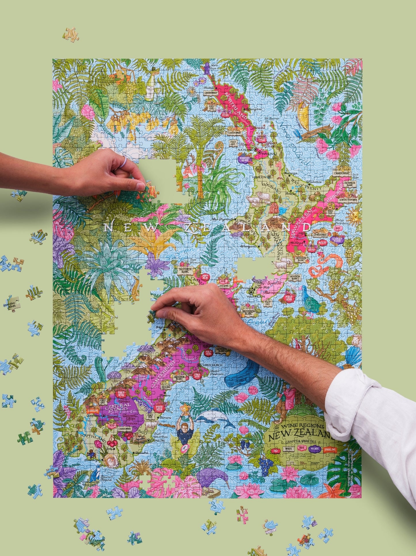 New Zealand Wine Puzzle - Whisky Grail