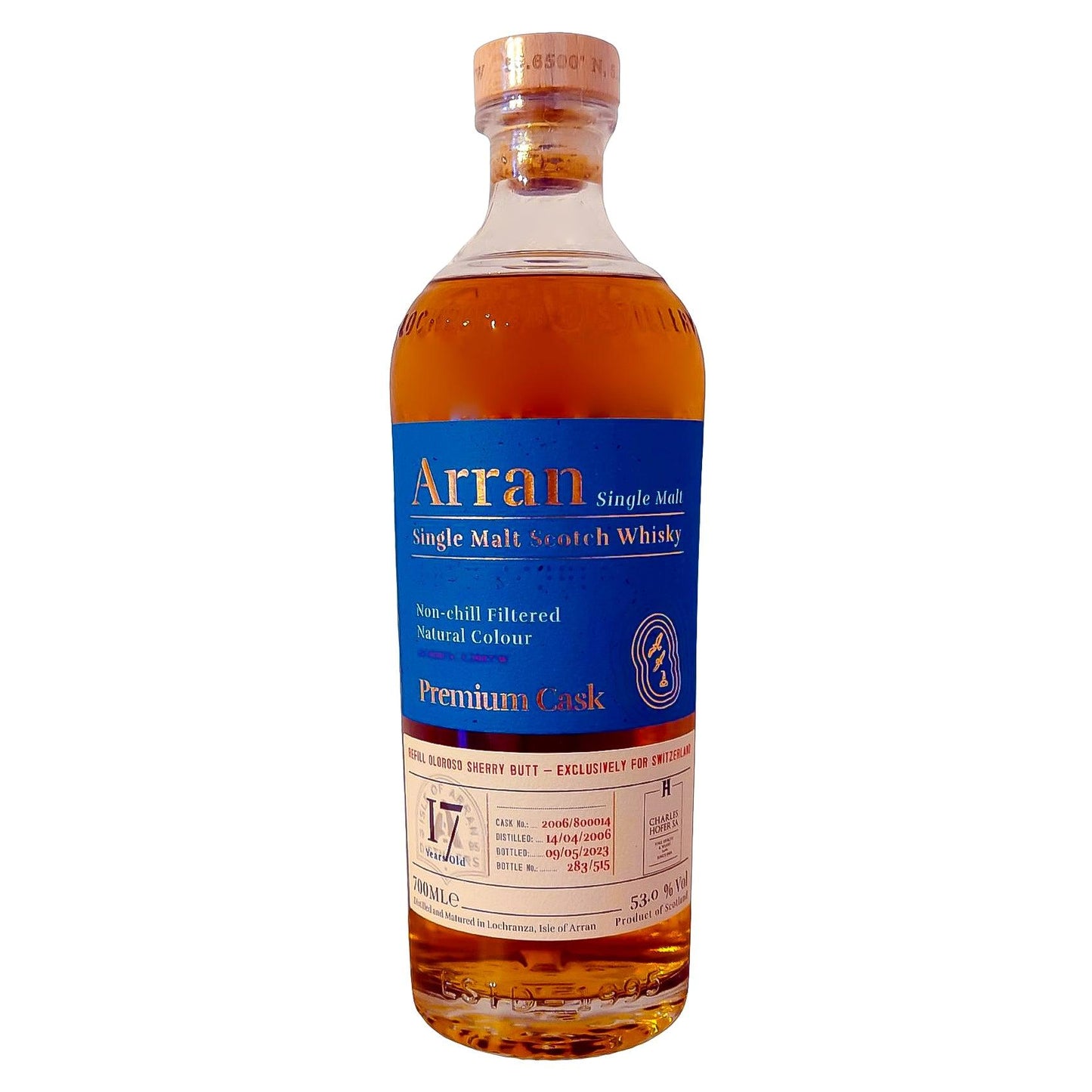 Arran 17 Years Single Cask 2006/2023 - Whisky Grail