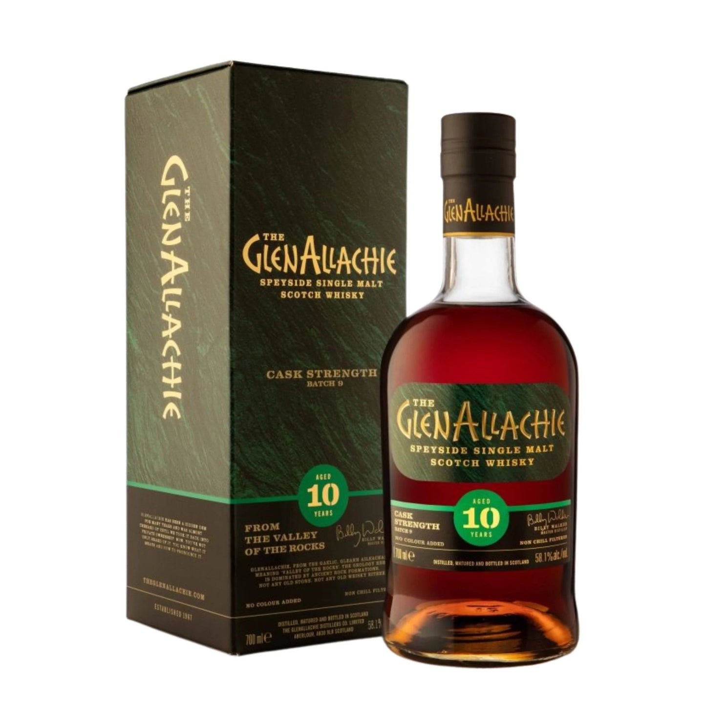 Glenallachie 10 Years Cask Strength Whisky Set - Whisky Grail