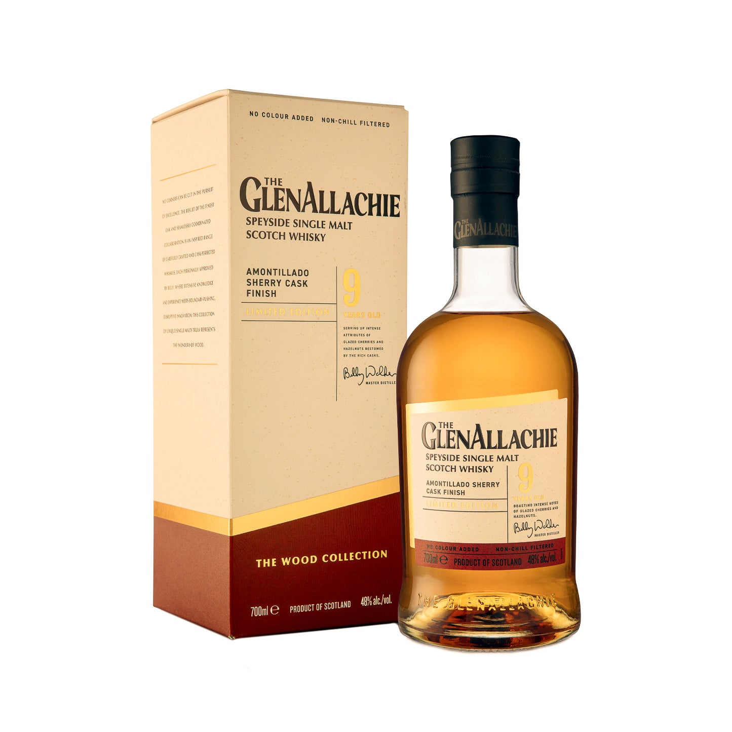 Glenallachie 9 Years Wood Collection Set: Fino, Amontillado und Oloroso