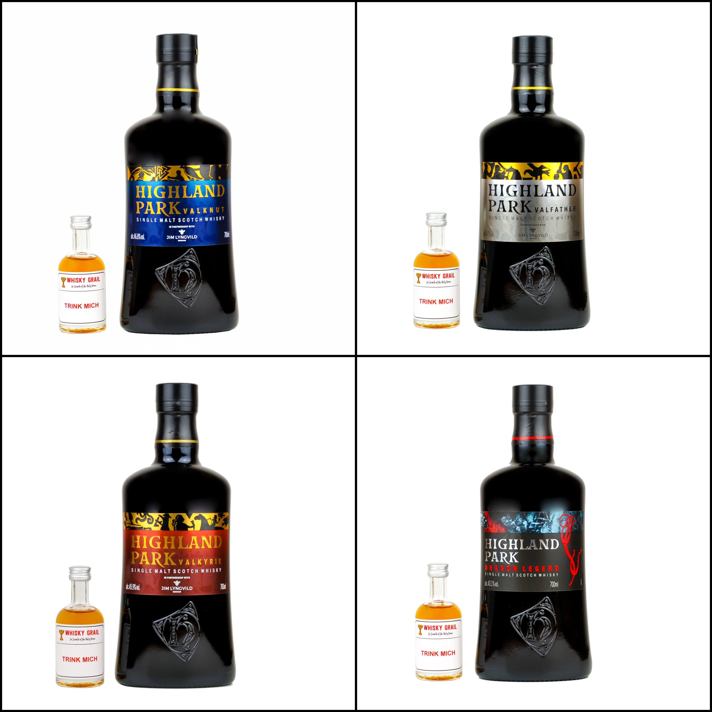 Highland Park Viking Legends Whisky Set