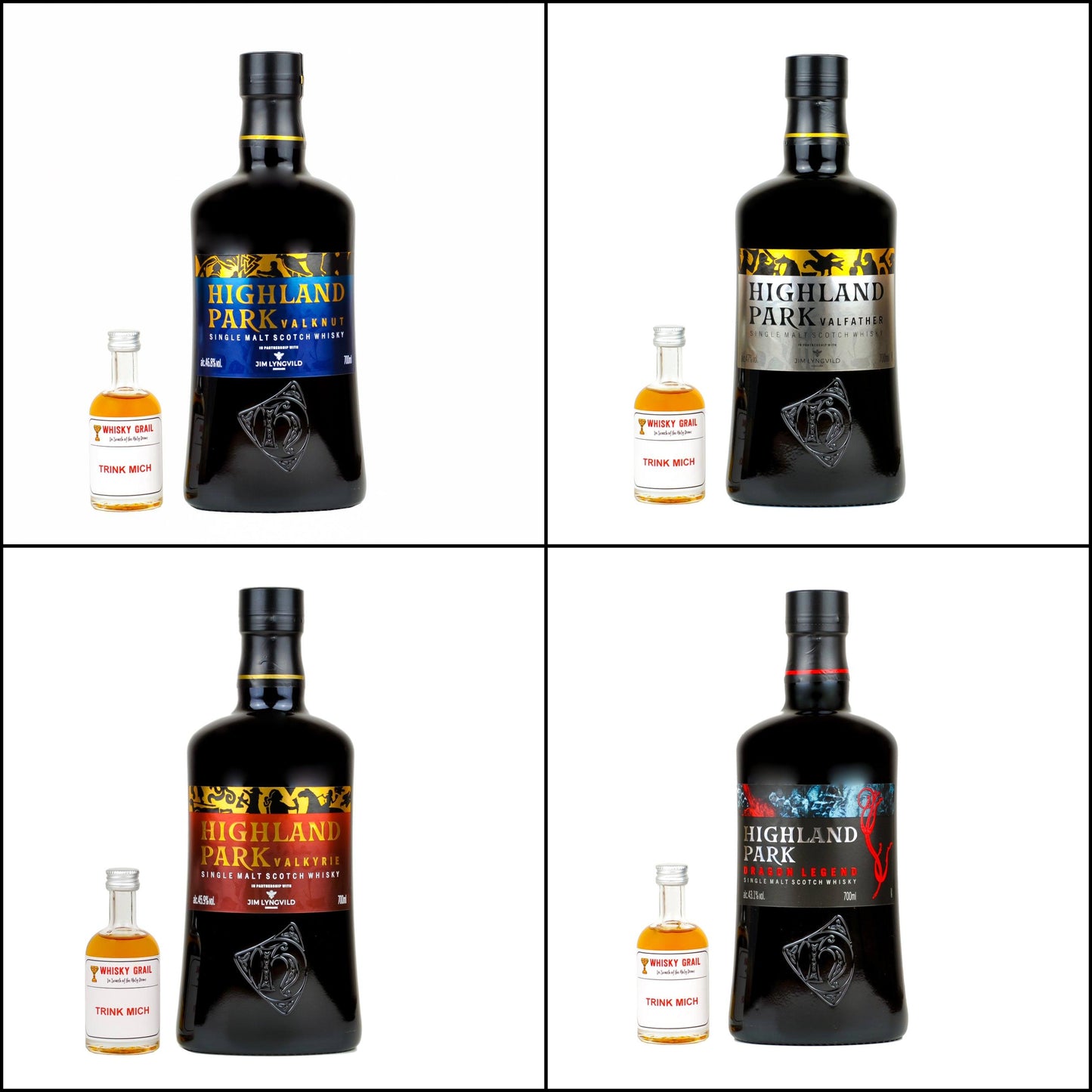 Highland Park Viking Legends Whisky Set - Whisky Grail