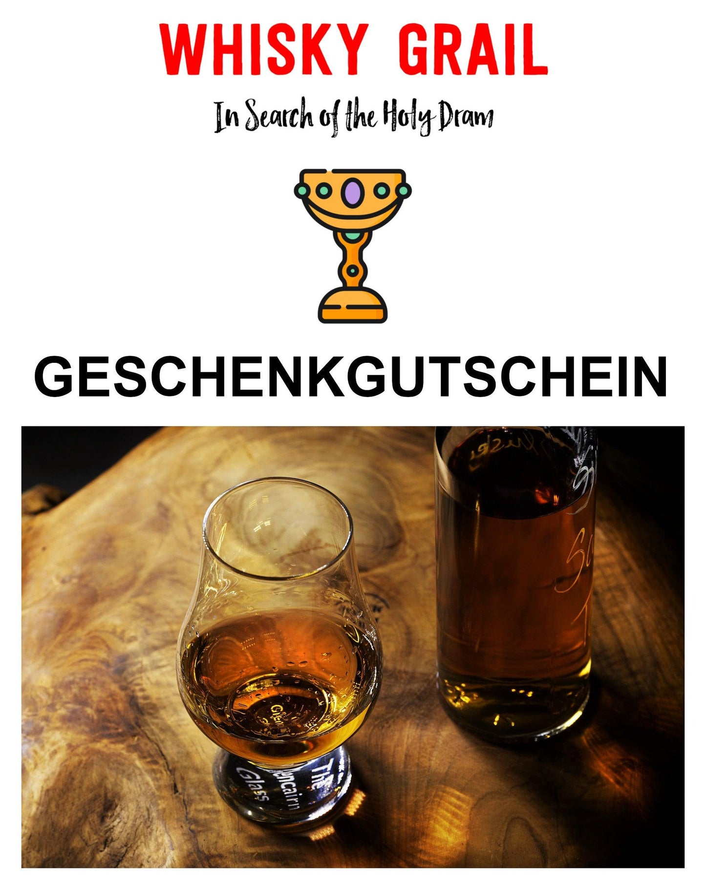 Geschenkgutschein - Whisky Grail