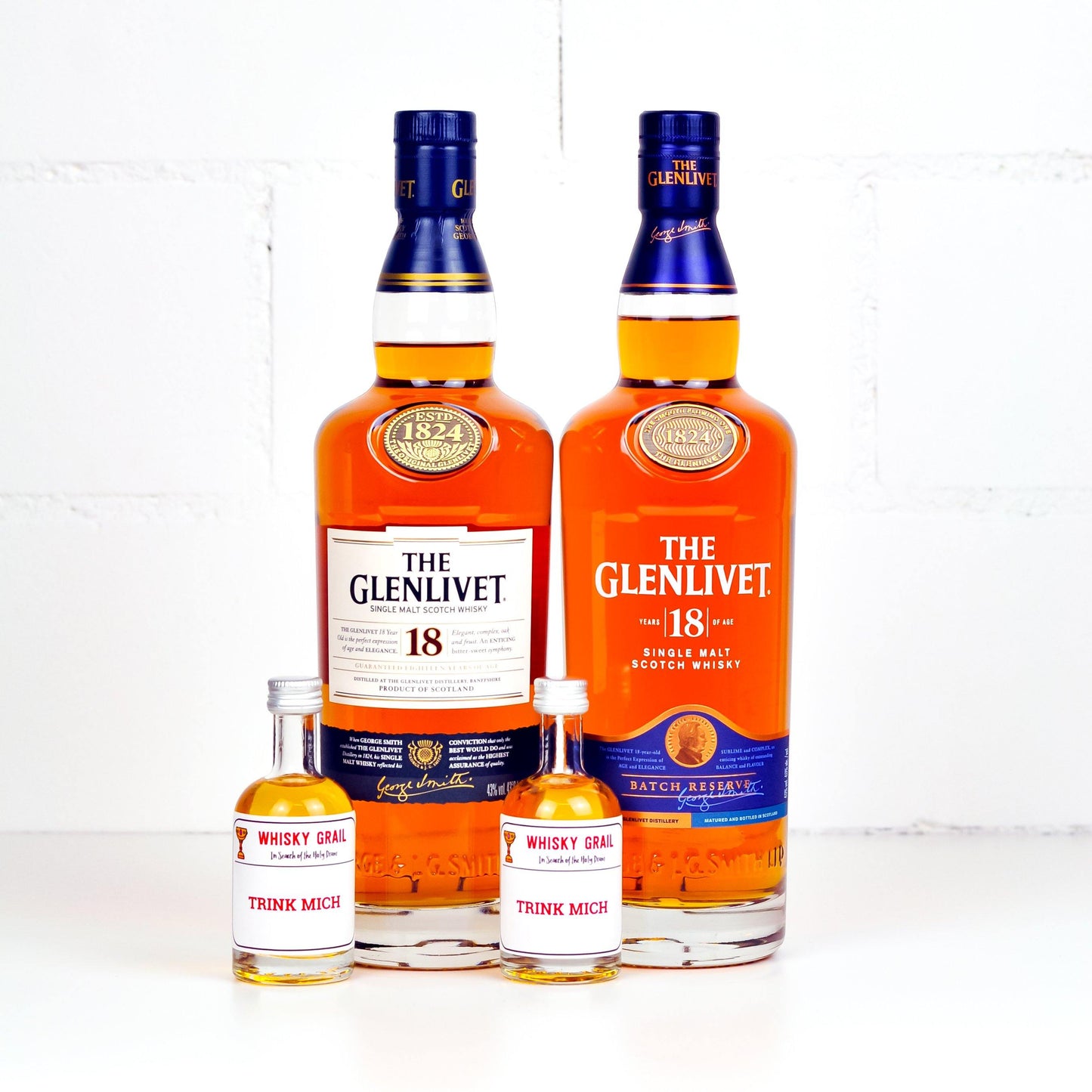 Glenlivet 18 Years (2010s vs. 2020 Set) - Whisky Grail