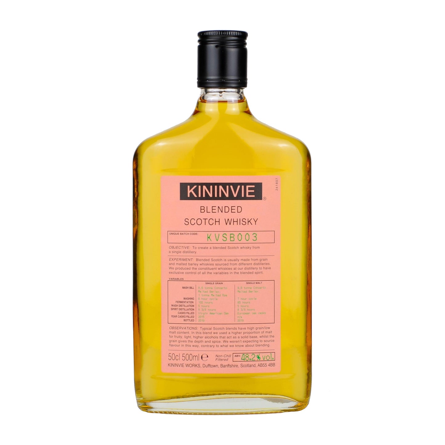 Kininvie Blended Whisky - Whisky Grail