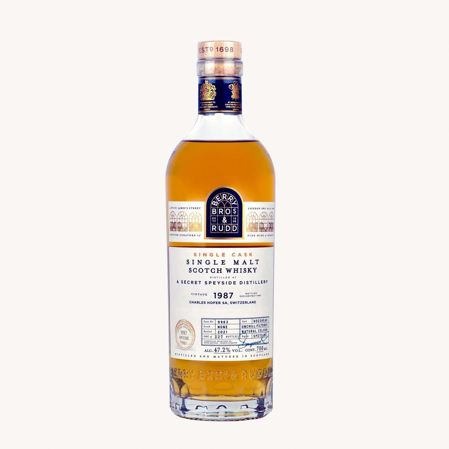 Berry Bros. and Rudd Secret Speyside 34 Years Old - Whisky Grail