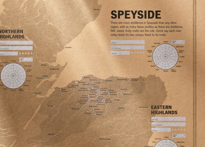 Single Malts Of Scotland Map