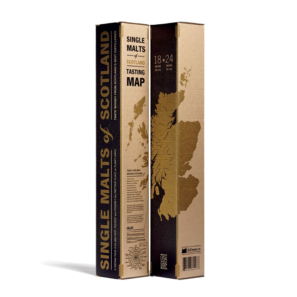 Single Malts Of Scotland Map
