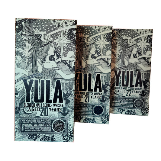 Douglas Laing's Yula 20, 21, 22 Jahre Whisky Set