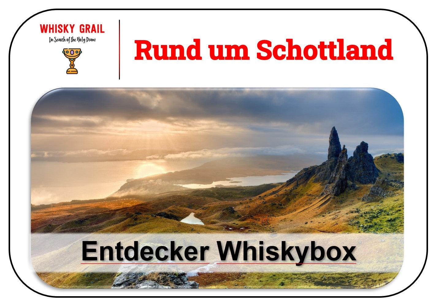 Rund um Schottland - Entdecker Whiskybox - Whisky Grail