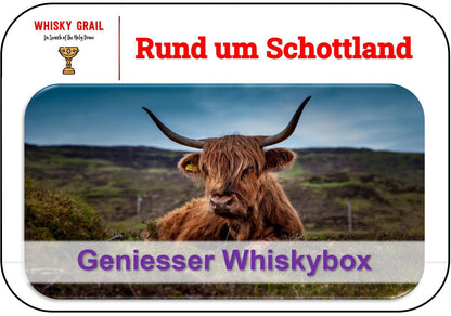 Rund um Schottland - Geniesser Whiskybox - Whisky Grail