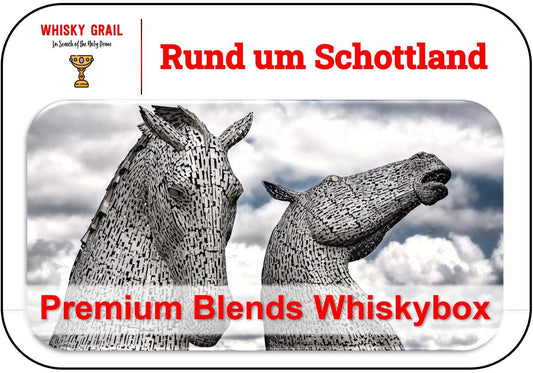 Rund um Schottland - Premium Blends Whiskybox - Whisky Grail