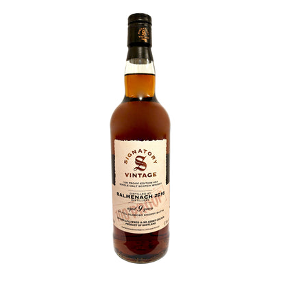 Balmenach 9 Years 2016 100 Proof Signatory Vintage