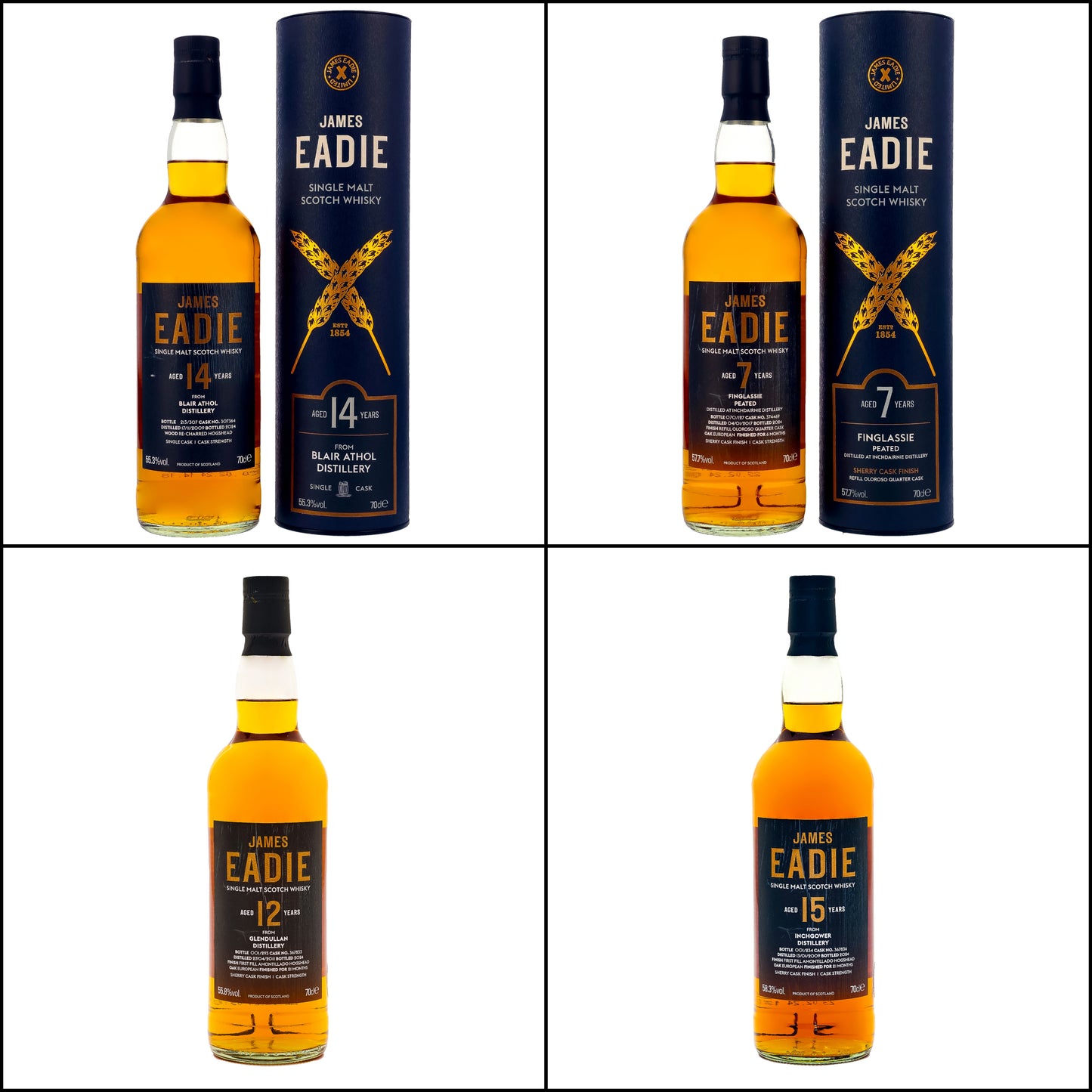 James Eadie Geniesser Whisky Set