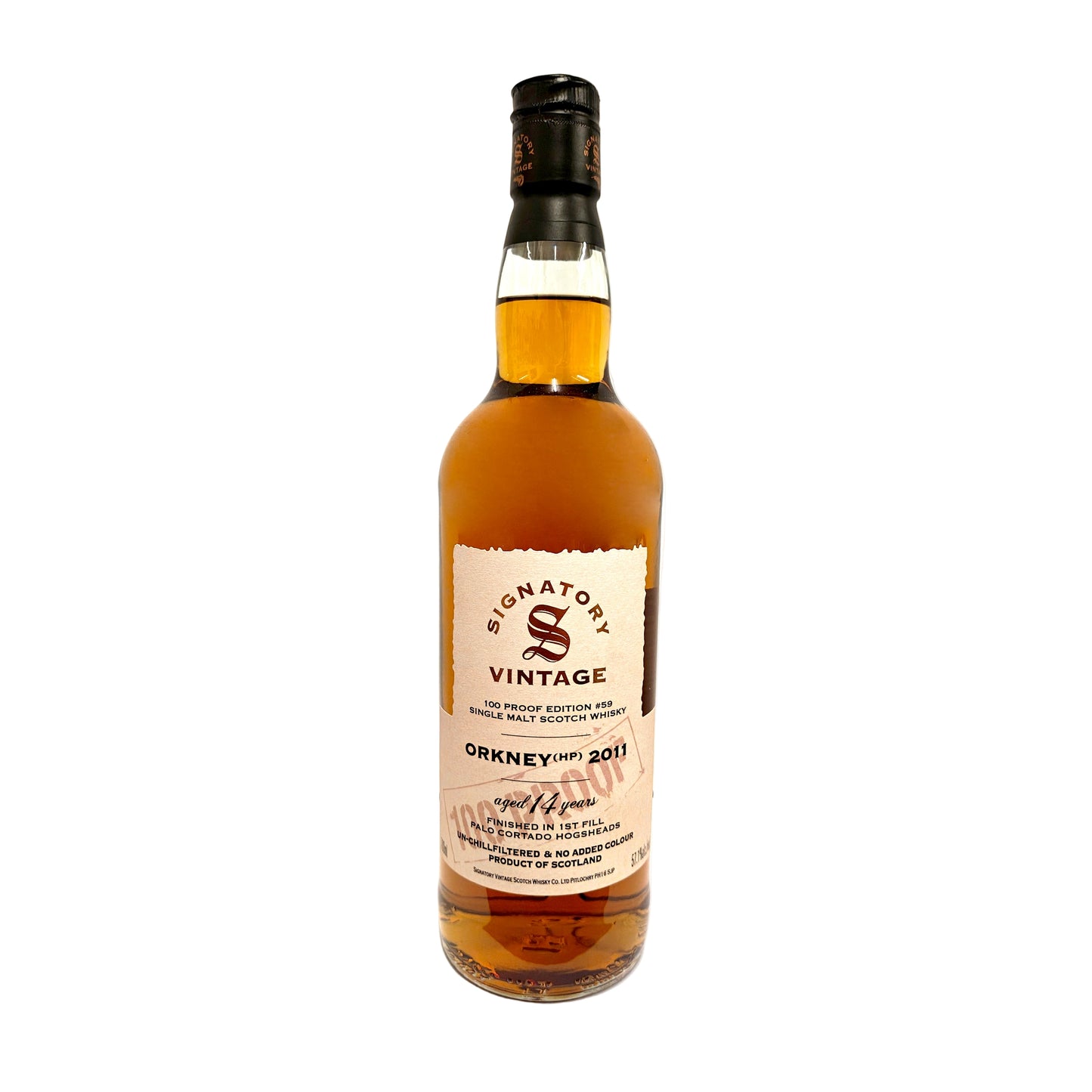 Orkney (Highland Park) 14 Years Palo Cortado 2011 100 Proof Signatory Vintage