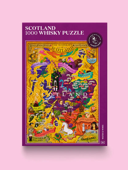 Whisky Puzzle | Schottland, Irland und USA