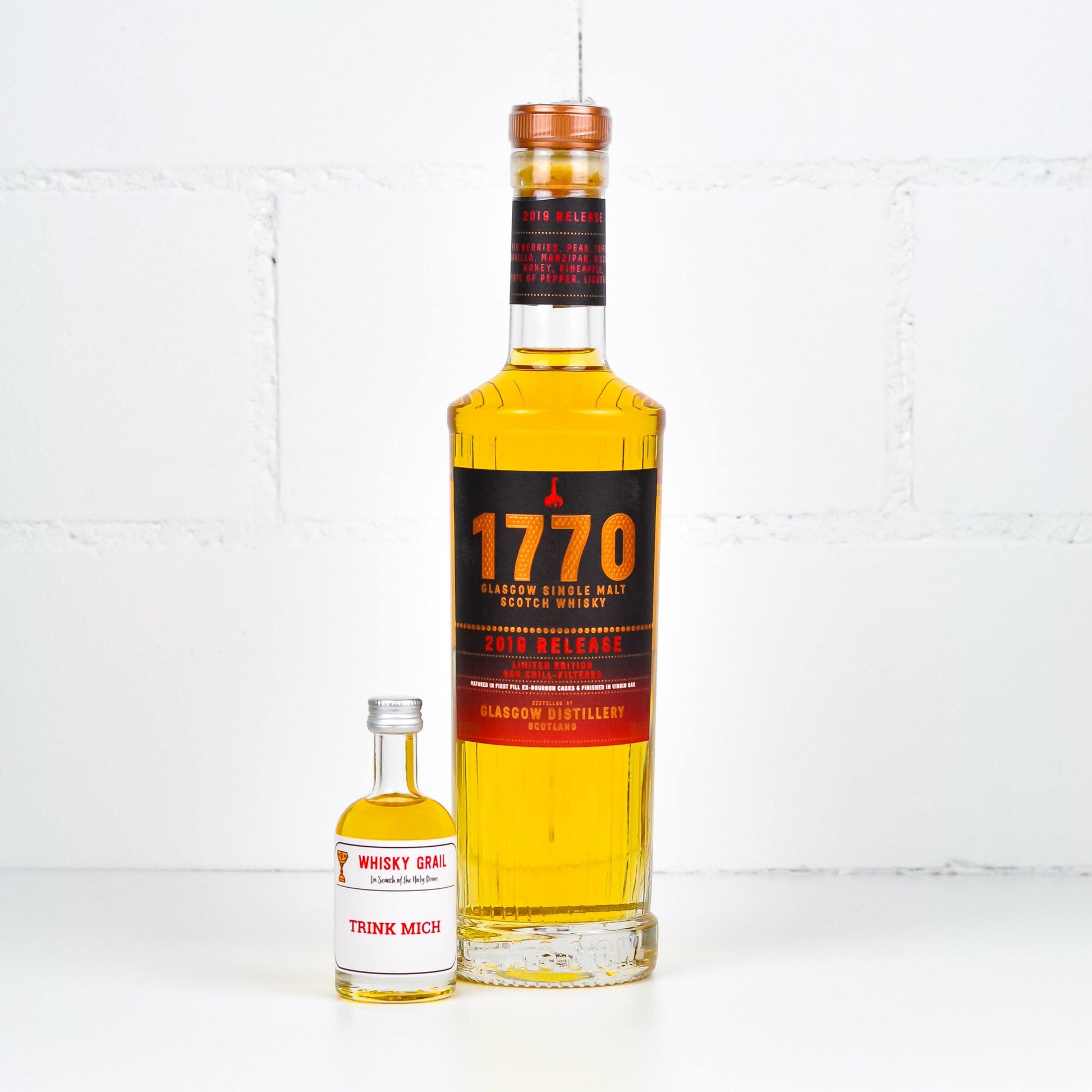 Glasgow Distillery 1770 Whisky Release 2019 5cl - Whisky Grail
