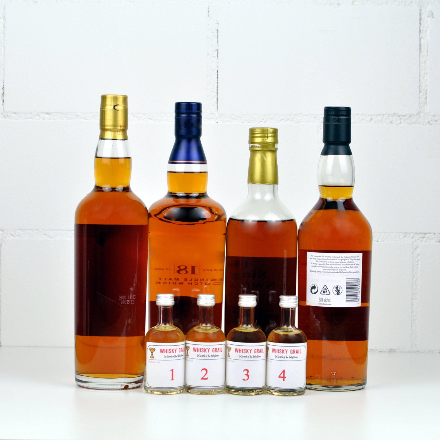 Mystery Whisky Set #4: Premium Geschmack - Whisky Grail