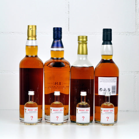 Mystery Whisky Set #4: Premium Geschmack<br> 4x5cl - Whisky Grail