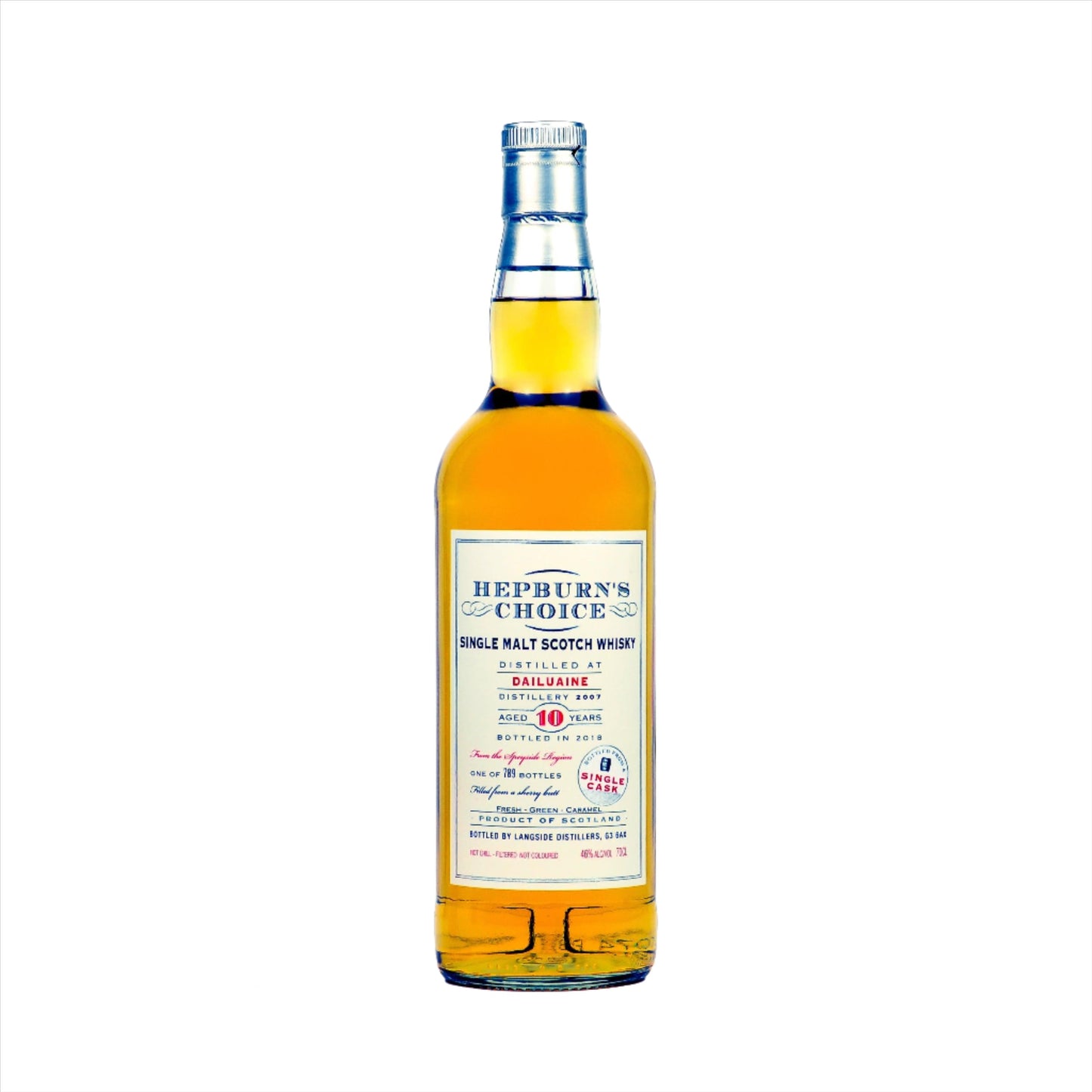 Dailuaine 10 Years Hepburn's Choice <br>5cl - Whisky Grail