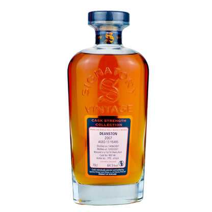Deanston 13 Years Old Signatory CS 2007/2021 <br>5cl - Whisky Grail