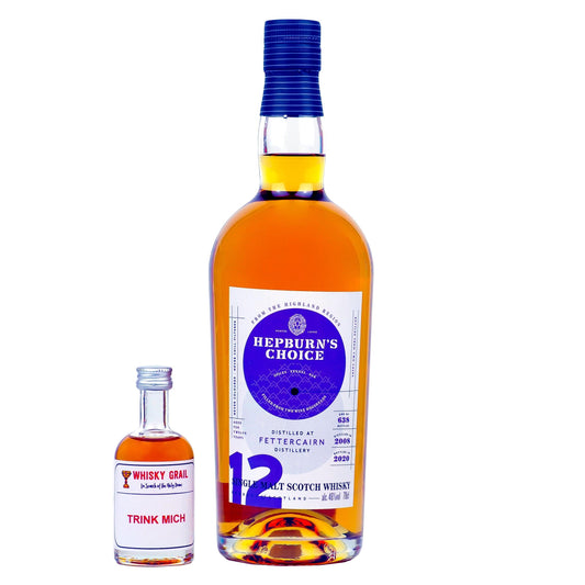 Fettercairn 12 Years Old <br>2008/2020 Hepburn's Choice <br> 5cl - Whisky Grail
