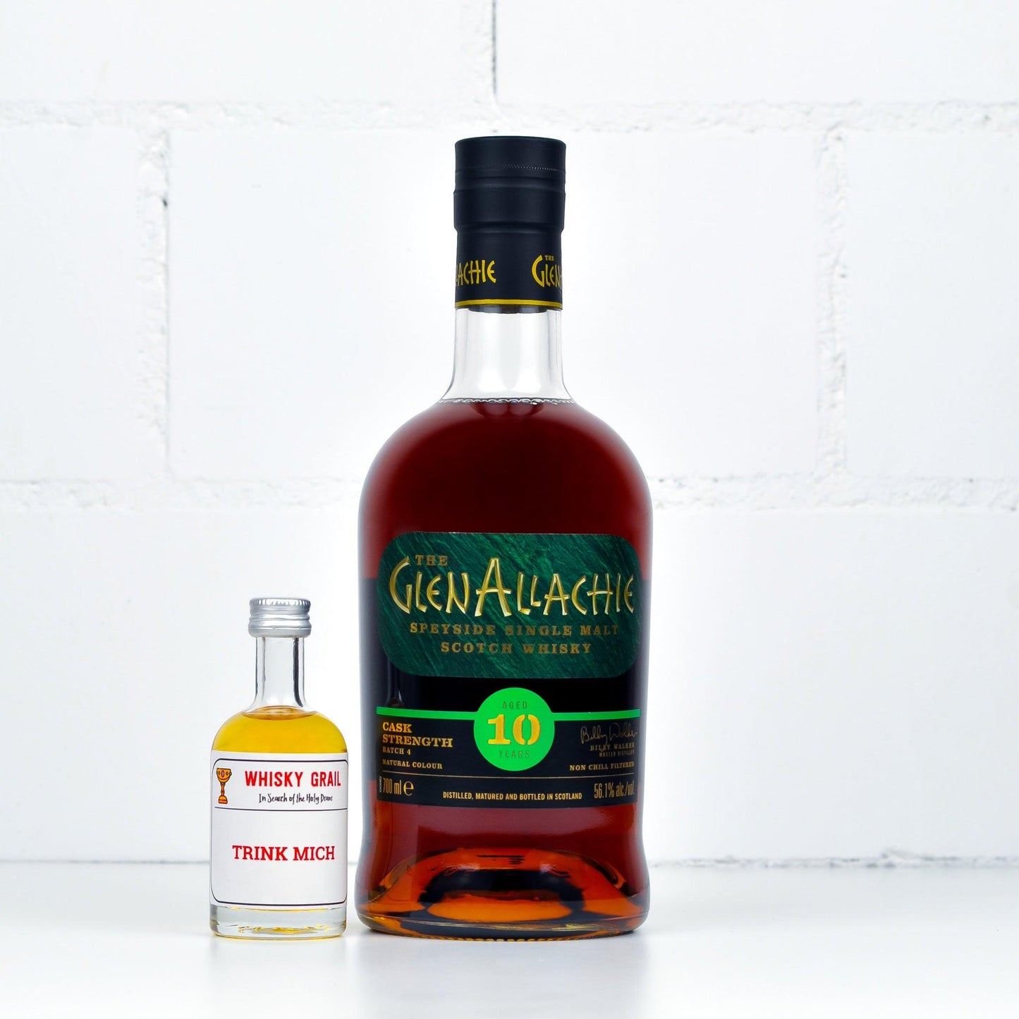 Glenallachie<br>10 Years Old<br>Cask Strength Batch 4 <br>5 cl - Whisky Grail