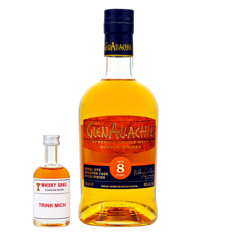 Glenallachie 8 Years Old <br>Koval Rye Quarter Cask <br> 5cl - Whisky Grail