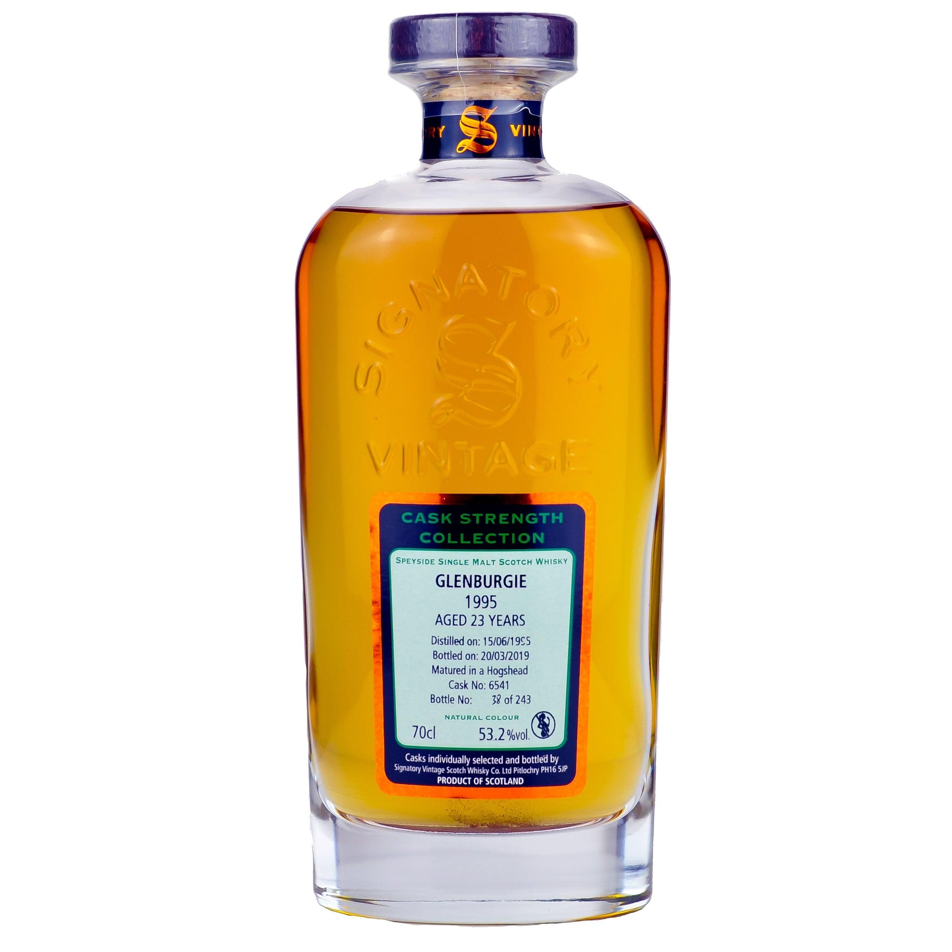 Glenburgie 23 Years Old Signatory CS 1995/2019 <br>5cl - Whisky Grail