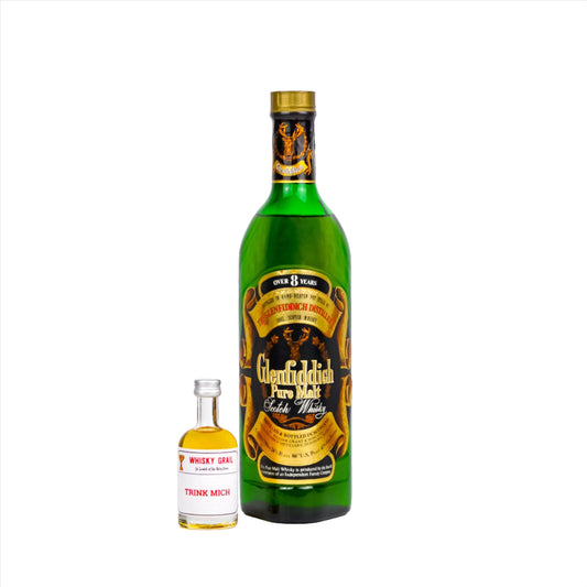 Glenfiddich Pure Malt<br>Over 8 Years 90s<br>5cl - Whisky Grail