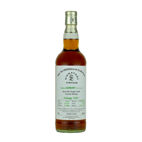 Glenlivet Vintage 1995 <br>Signatory Vintage <br>5 cl