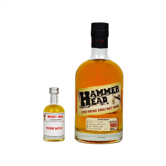 HammerHead 1989 <br>23 years old <br>5cl - Whisky Grail