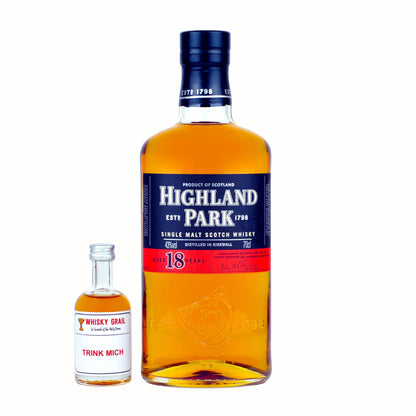 Highland Park Alt vs. Neu 12 und 18 Jahre Whisky Set - Whisky Grail
