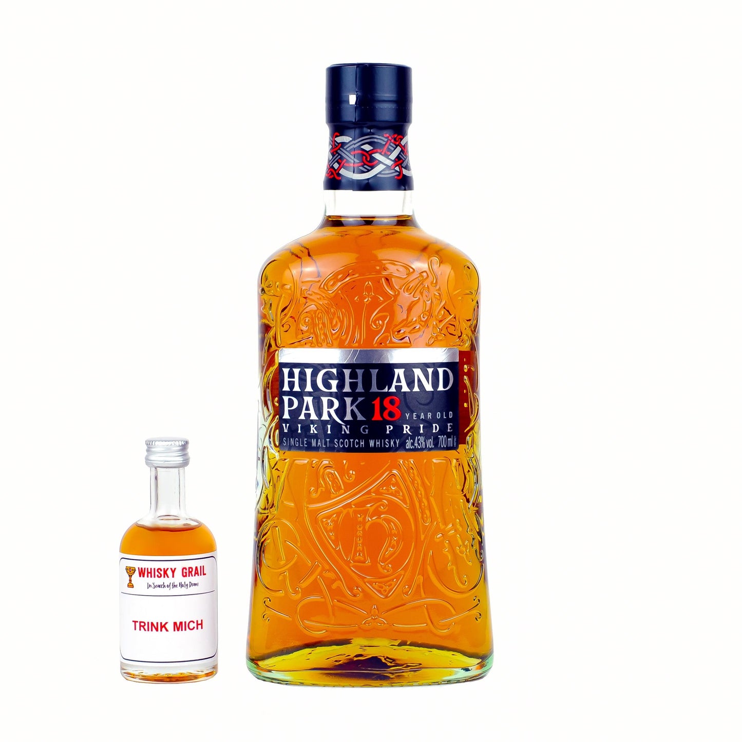 Highland Park Alt vs. Neu 12 und 18 Jahre Whisky Set - Whisky Grail