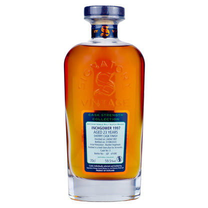 Inchgower 23 Years Old Signatory CS 1997/2020 <br>5cl - Whisky Grail