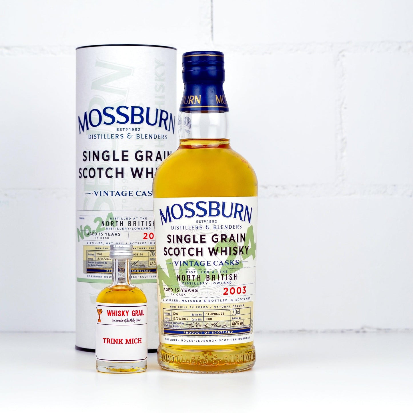 Mossburn Vintage Cask No. 24 North British 15 Years 2003/2019 - Whisky Grail