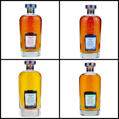 Signatory Cask Strength Collection <br>Whisky Set #1 <br>4x5 cl