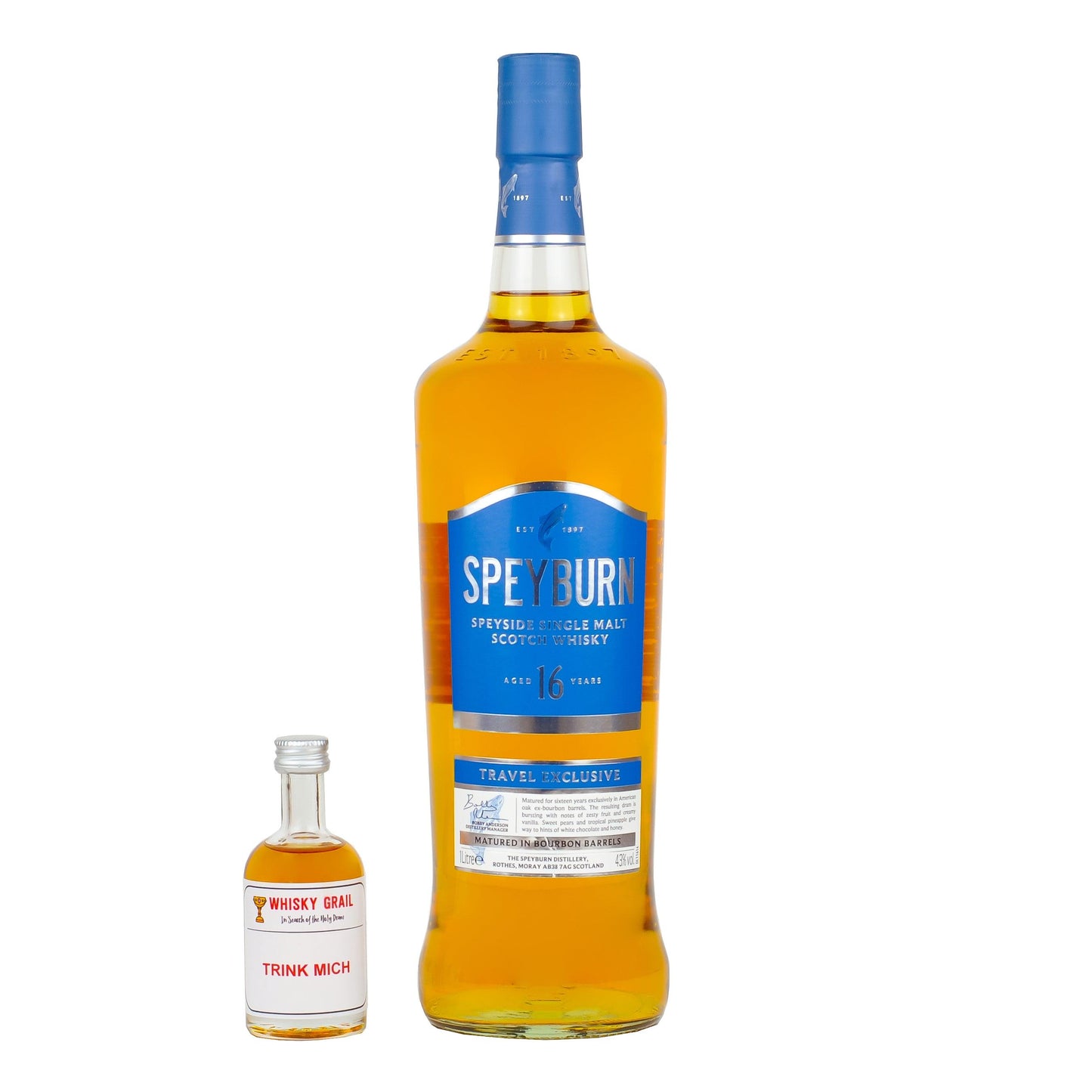 Speyburn 16 Years Old <br> 5cl - Whisky Grail