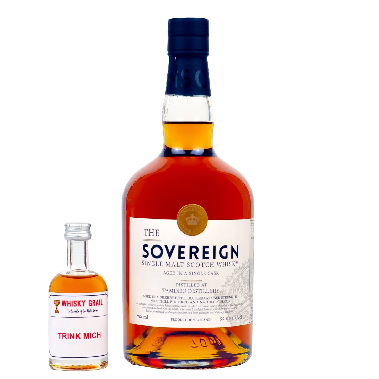 Tamdhu 14 Years Old <br>Cask Strength <br>The Sovereign <br> 5cl - Whisky Grail