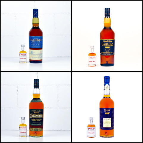 Distillers Edition Whisky Set (Talisker, Cragganmore, Caol Ila, Oban) <br> 4x5cl