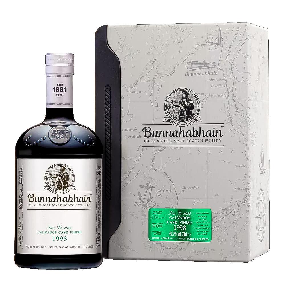 Bunnahabhain 1998 Calvados Cask Finish Feis Ile 2022 - Whisky Grail
